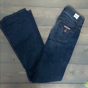 Hudson Signature Bootcut Jeans Size 27 Mid Rise Dark Wash